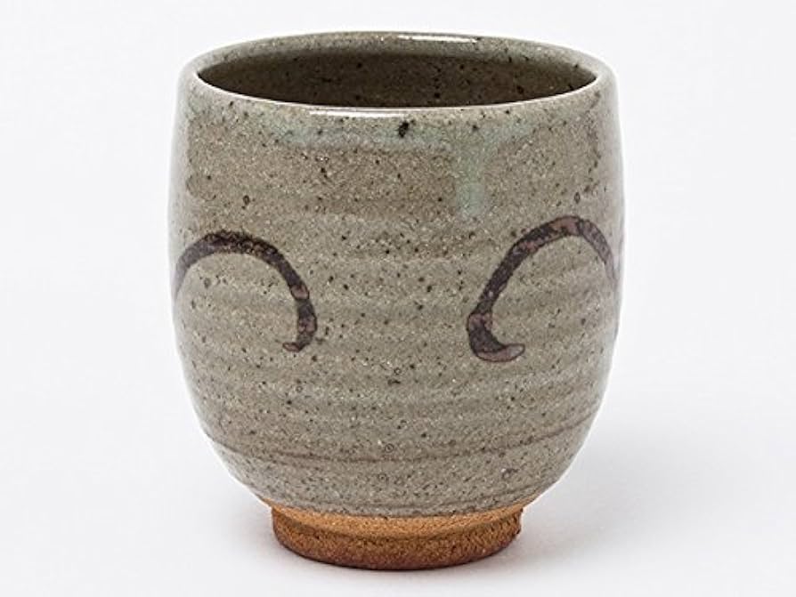 Amazon | 十三代 中里太郎右衛門窯 造 絵唐津 湯呑 nakasato-01 | 十三