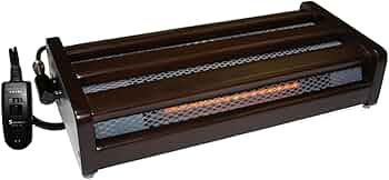 Amazon.co.jp: メトロ 木枠フットヒーター 幅49cm×奥行22cm×高さ11cm 1