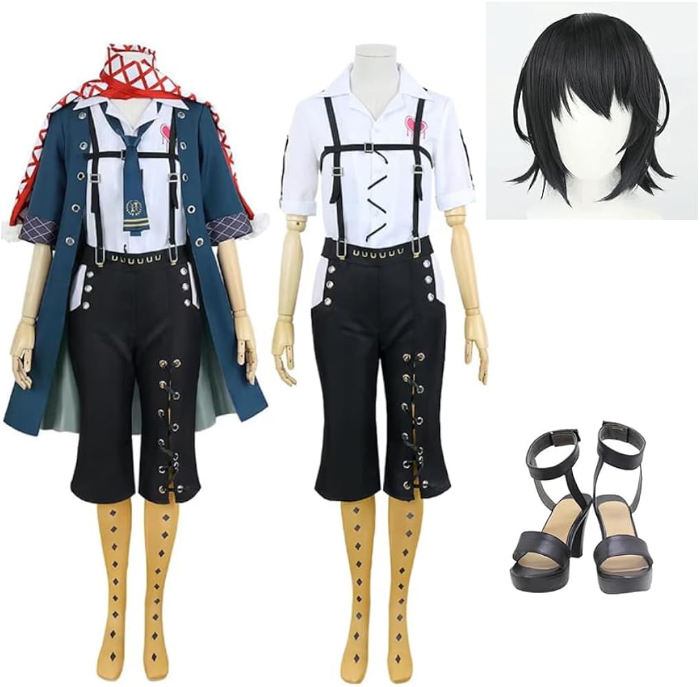 Amazon.co.jp: [CSPY]真白めめコスプレ衣装＋ウィッグ＋靴 セット