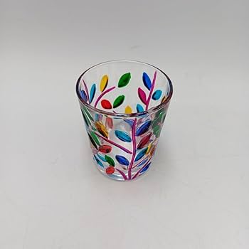 Amazon | CC ZECCHIN イタリア製 ベネチアングラス ショットグラス 5点