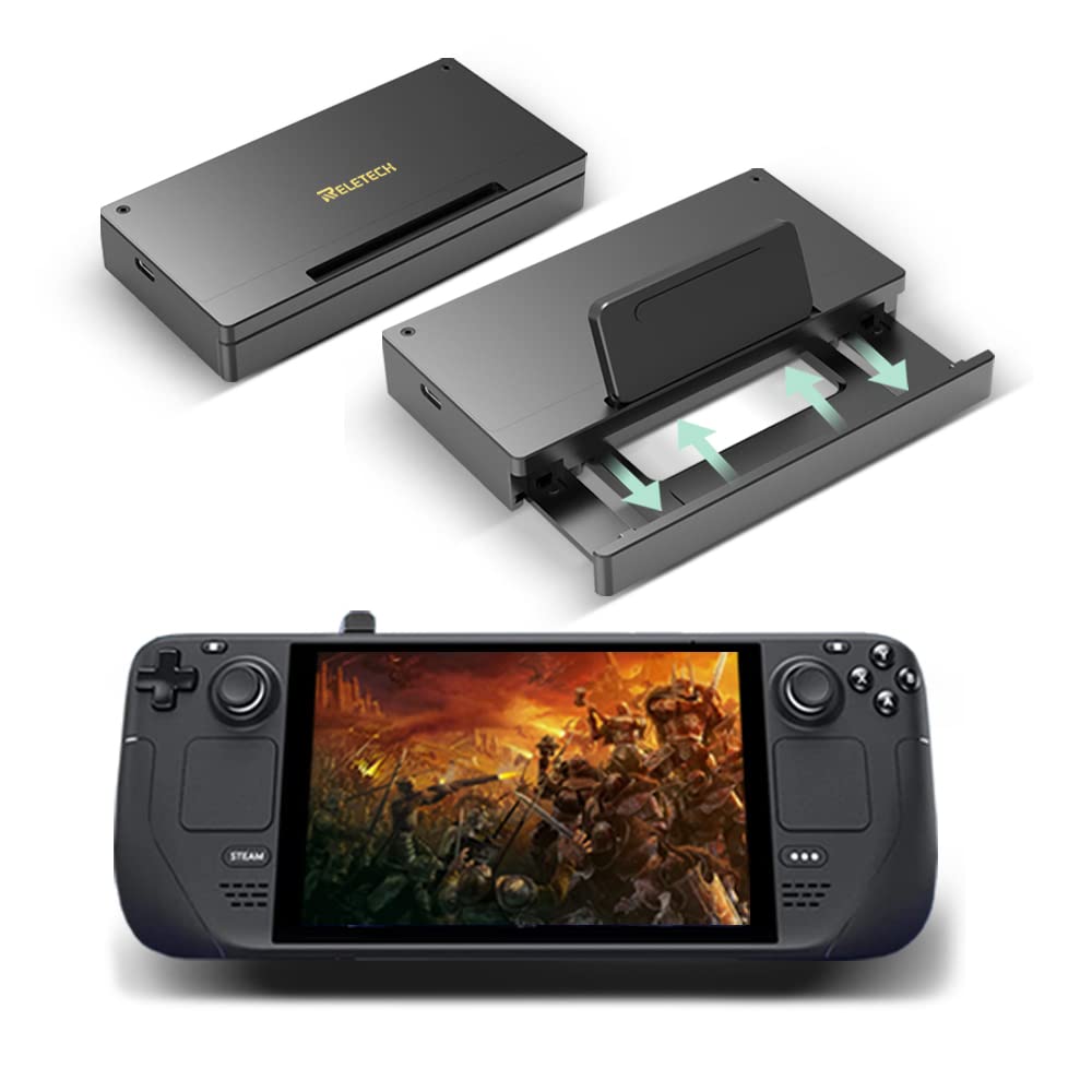 Steamdeck LCD 500GB換装済本体ケース充電器 ドックステーション