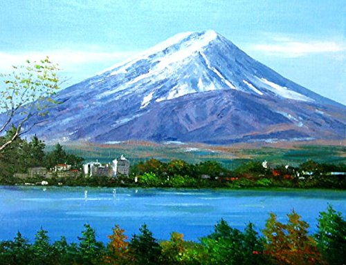 油絵 山 油絵 山 富士山油絵 風景画 油絵 絵画(油絵) Zx Paintings for