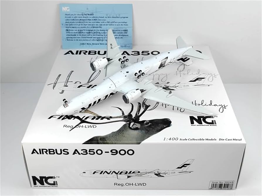 Amazon.com: ACE HOBBY NG Models FINNAIR for Airbus A350-900 OH-LWD