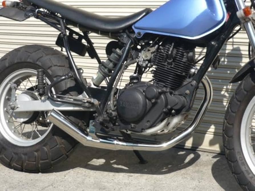 Amazon | PRETTY RACING製 TW200 TW225 ショート管 マフラー メッキ