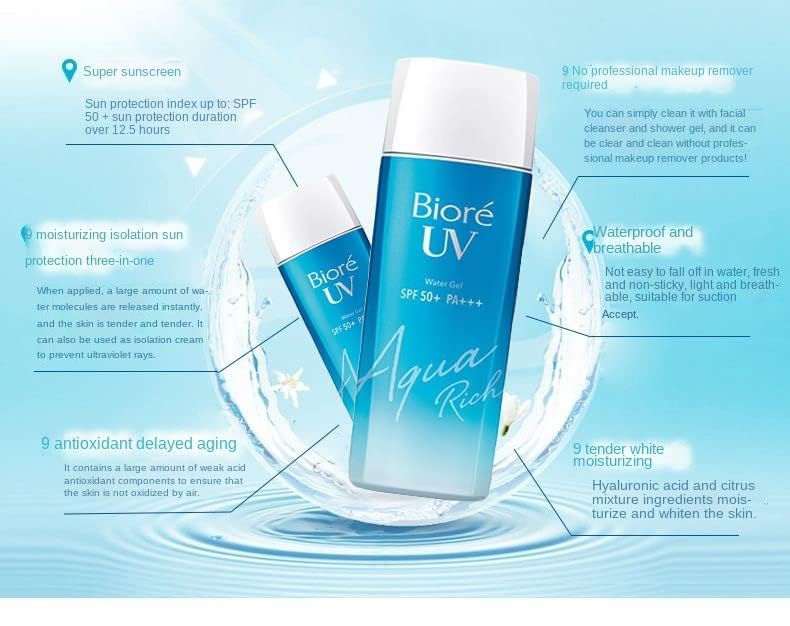 Amazon.co.jp: ビオレ UV アクアリッチ ウォータリージェル