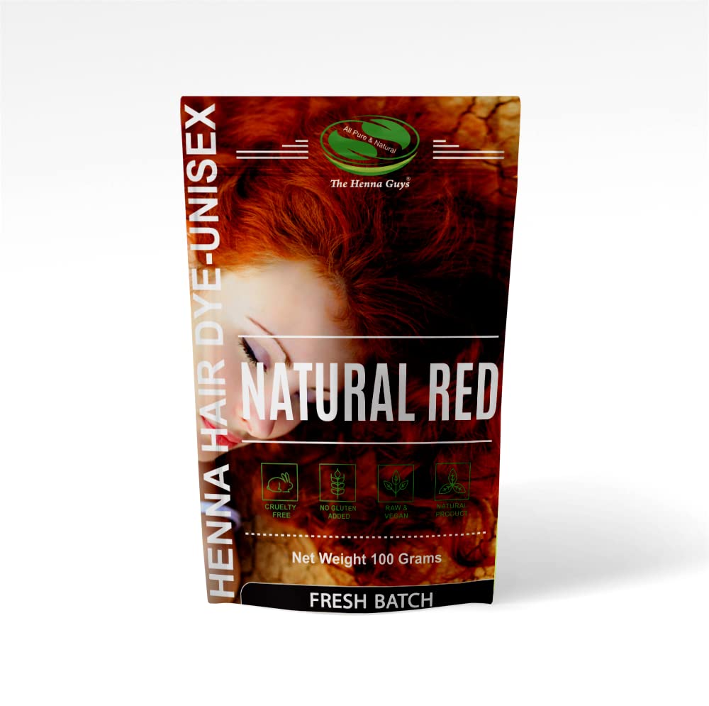 Amazon.com : 1 Pack Of Natural Red Henna Hair & Beard Color/Dye