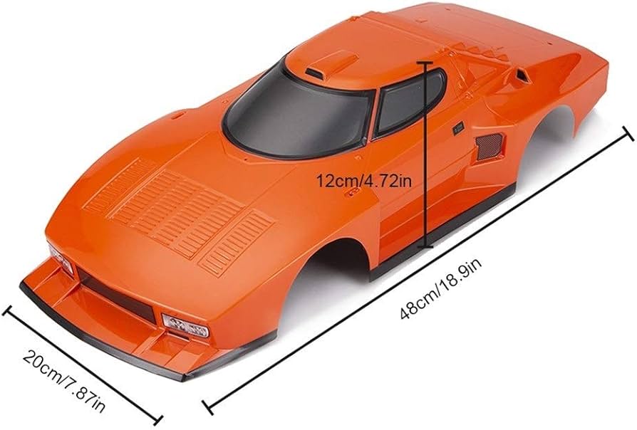 Amazon.co.jp: 257ミリメートルのためのRCカーのボディシェルキット