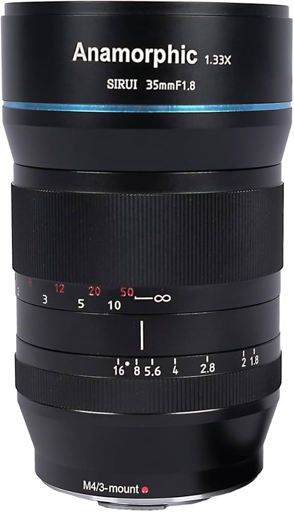 Amazon.com : SIRUI 35mm F1.8 1.33X S35 Anamorphic Lens, Cinema
