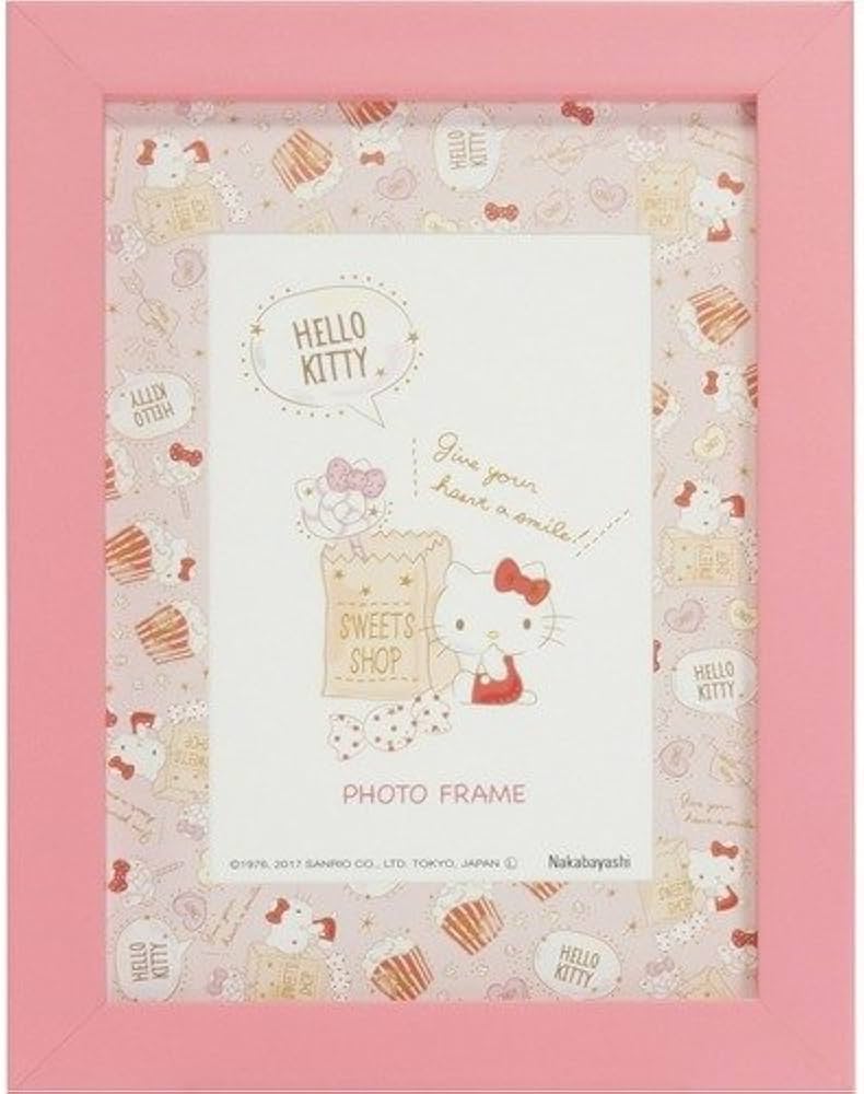 Amazon.co.jp: ナカバヤシ 木製フォトフレーム ハローキティ 86289
