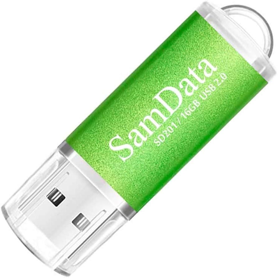 Amazon.com: SamData 5 Pack 16GB USB 2.0 Flash Drive Thumb Drives