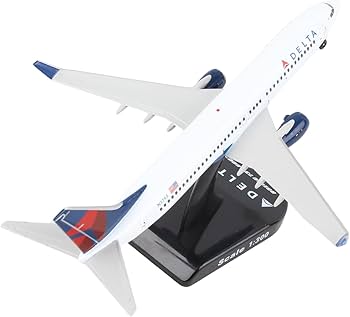 Daron Postage Stamp Delta Airlines Boeing 737-800 1/300 Scale