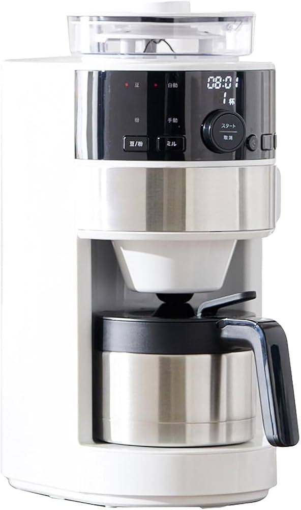 Amazon | シロカ (siroca) コーン式全自動コーヒーメーカー SC-C124