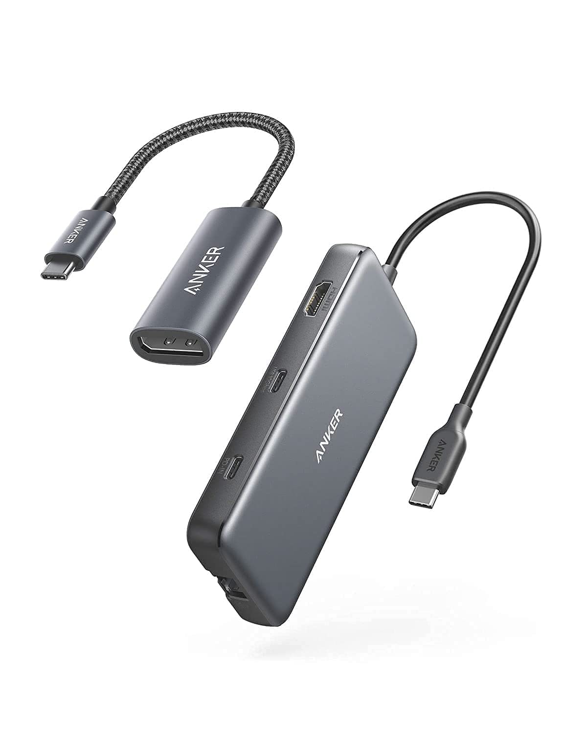 Amazon.com: Anker 555 USB-C Hub (8-in-1) with USB-C to DisplayPort