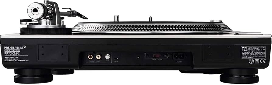 Amazon | (2) Reloop RP-7000 MK2 (シルバー) ターンテーブルセット