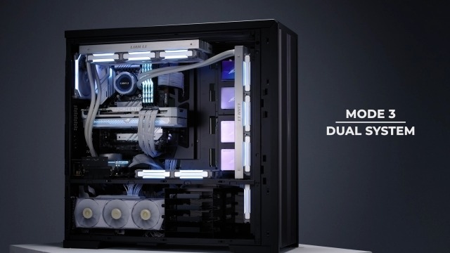 Amazon.com: LIAN LI V3000 Plus White Tempered Glass on The Left