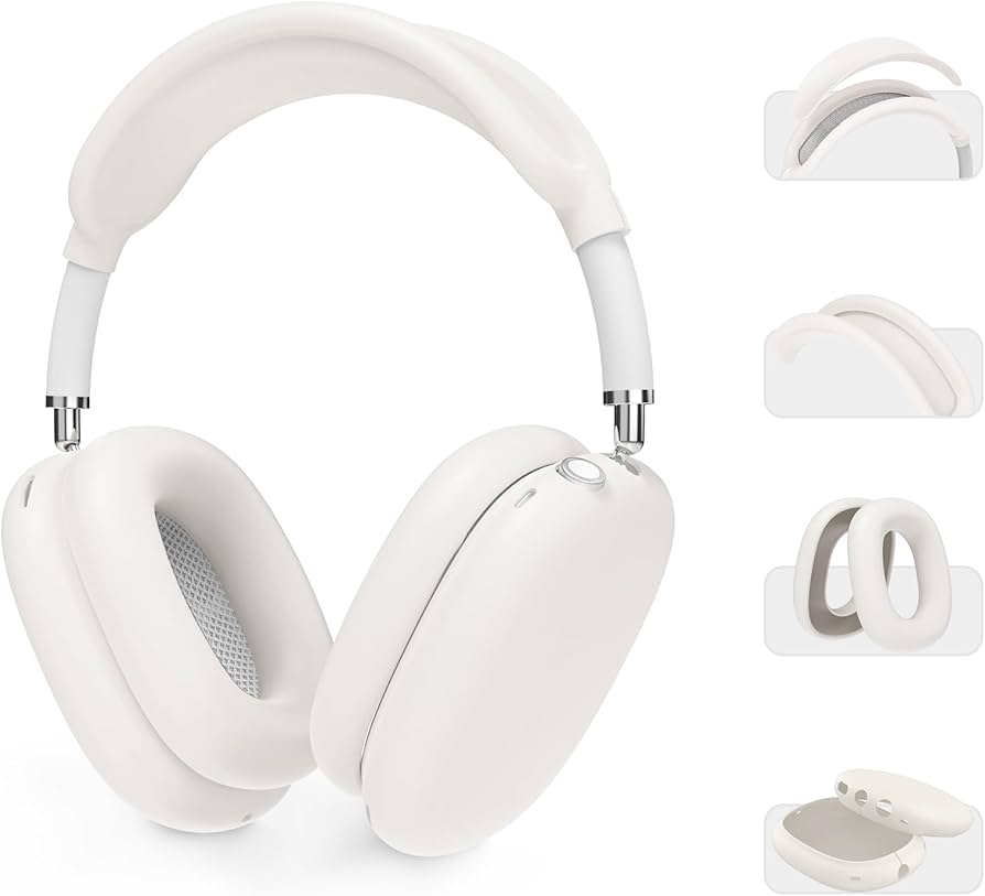 Amazon | AHASTYLE AirPods Maxヘッドホン用シリコンケースカバー [4