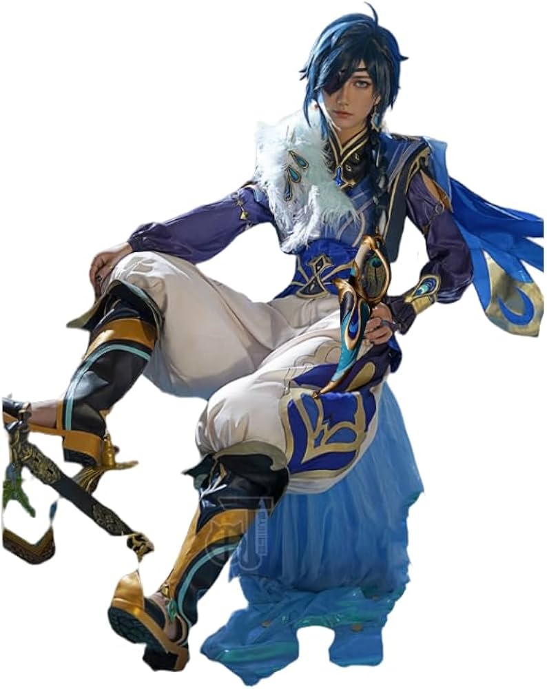 Amazon.co.jp: 原神 げんしん ガイア・アルベリヒ 3.8新衣装 帆影に戯