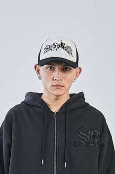 Amazon.co.jp: SUPPLIER サプライヤー アイアンロゴ メッシュキャップ