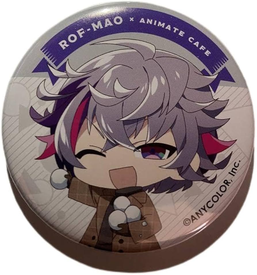 不破湊 アニメイトカフェ 缶バッジ にじさんじ ROF-MAO ろふまお