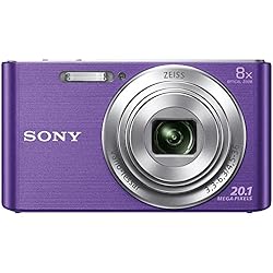 Buy Sony CyberShot DSC W830 20.1 MP Point and Shoot Camera (Violet
