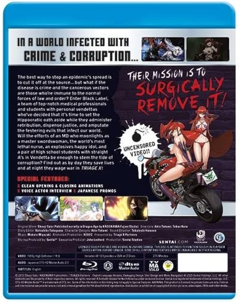 Amazon.co.jp: Triage X: Complete Collection : DVD