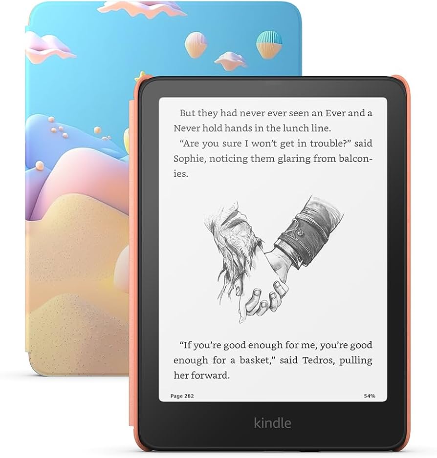 Amazon Kindle Paperwhite Kids (newest gen) larger glare-free