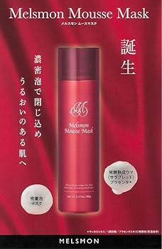 Amazon.co.jp: メルスモン ムース マスク 90g 洗い流し 不要 濃密 密着