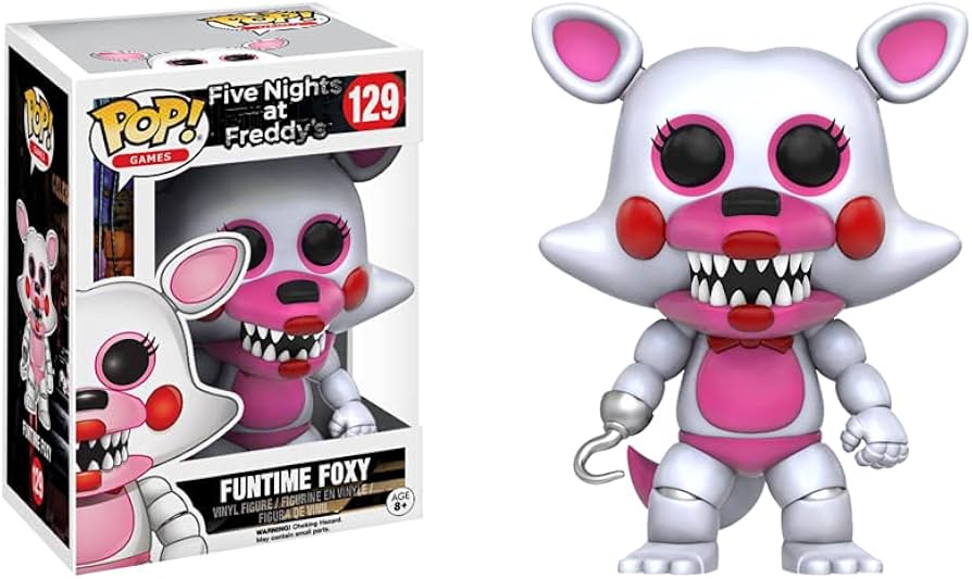 Amazon.com: Funko Pop! Games Five Nights at Freddy's Funtime Foxy