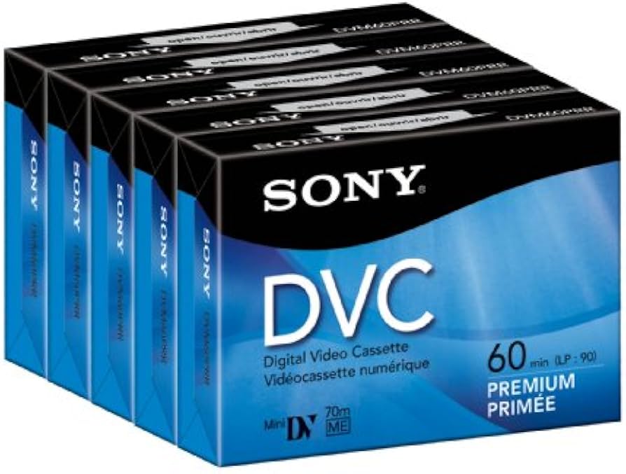 Amazon | Sony 60分DVCプレミアム( 5パック) | Sony | miniDV