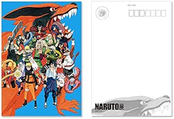 Amazon | ナルト NARUTO ポストカード 忍界セット NARUTO展 | ポスト