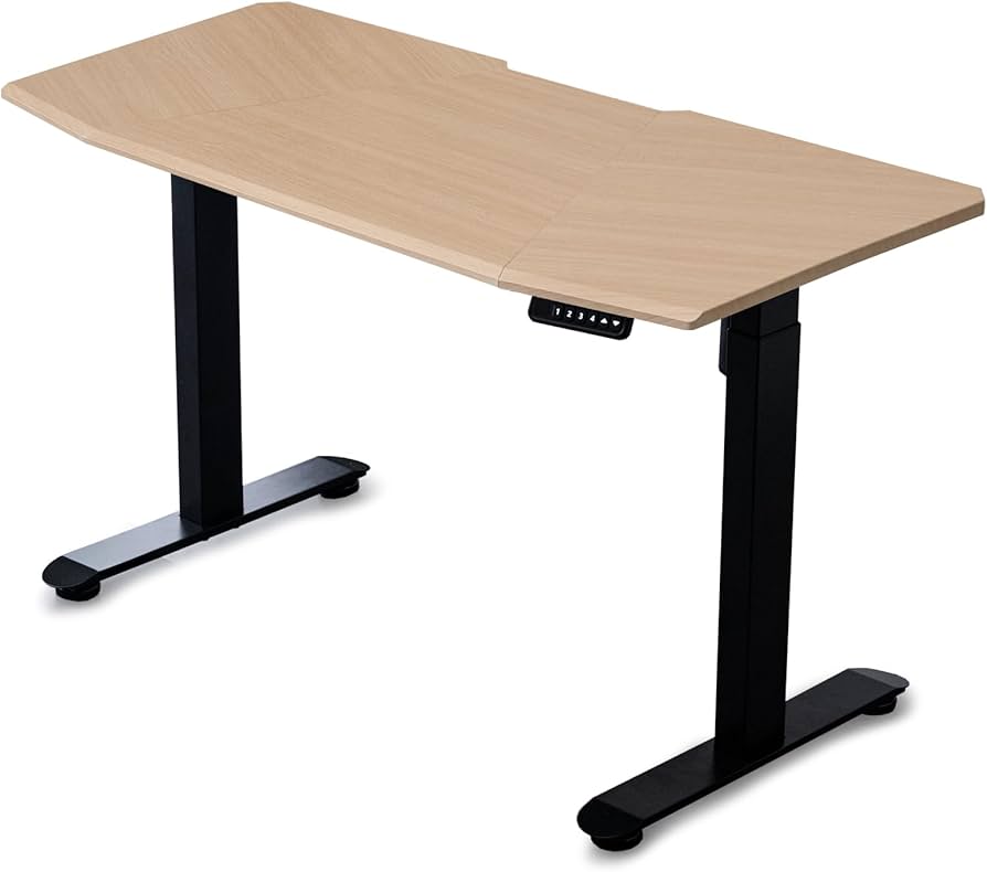 Amazon | タンスのゲン 昇降デスク 電動 幅120 高さ70～113 奥行60