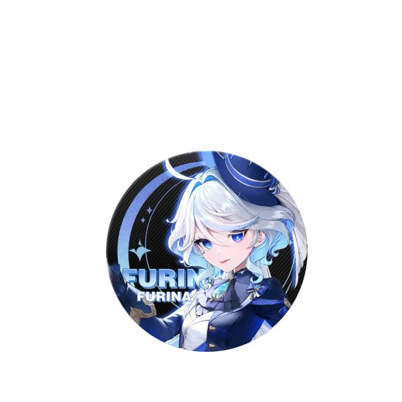 Amazon | 原神 フリーナ 缶バッジ ブローチ 10点セット おしゃれ