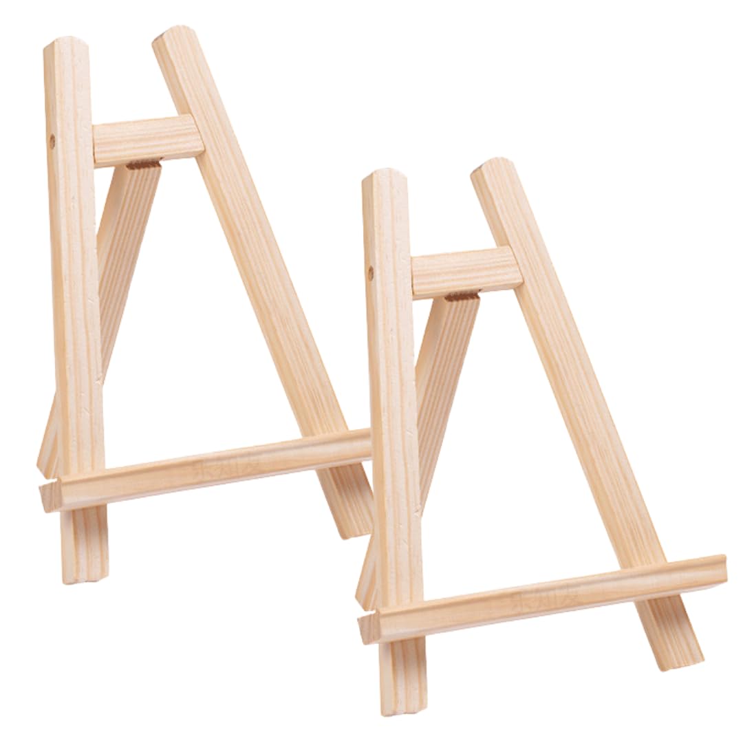 Amazon.co.jp: I'm so happy イーゼル 卓上 木製 ナチュラル ミニ 絵画