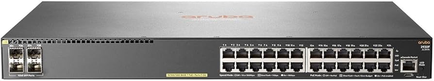 Amazon.com: Hp Aruba 2930f 24g Poe+ 4sfp Switch - 24 Ports