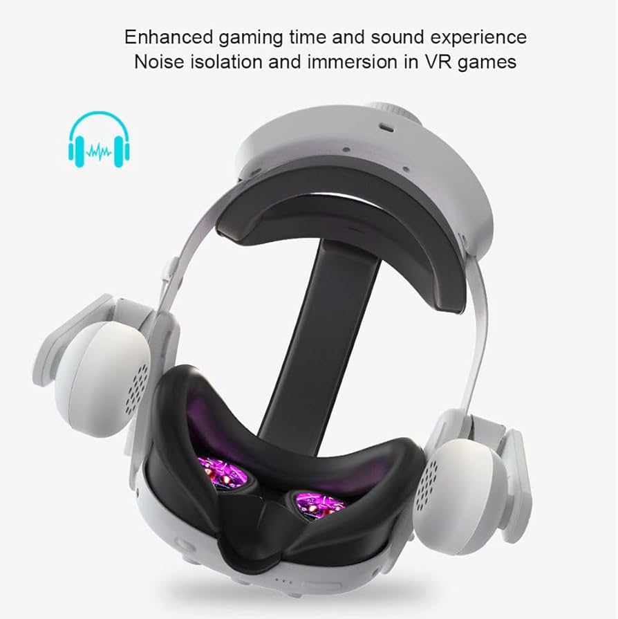Amazon | sikiwind For Meta Quest 3 ヘッドフォン 調節可能なヘッド