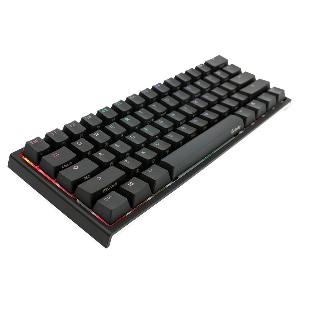 Amazon | Ducky ONE 2 Mini Gaming、MX-Silent Red、RGB-LED、ブラック