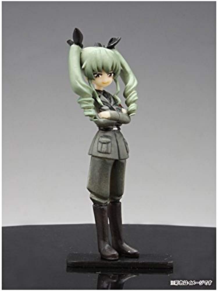 Amazon.co.jp: プラッツ 1/35 ガールズ&パンツァー 隊長フィギュア