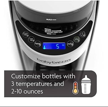 Amazon.co.jp: 粉ミルクメーカー Baby Brezza 自動調乳機 ミルク