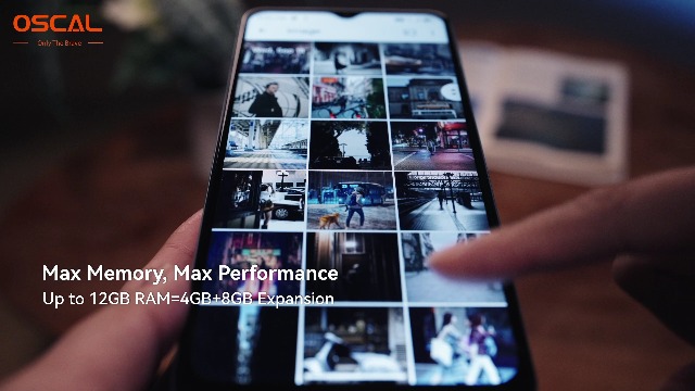 Amazon | OSCAL Flat2 Android15スマホ 12GB+256GB+2TB拡張可能 8コア
