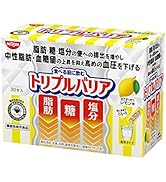 Amazon | 日清食品 トリプルバリア 甘さすっきりレモン味 1箱 30本入