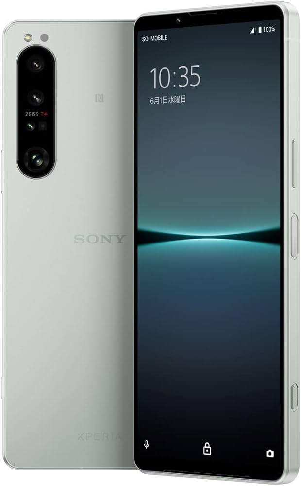 Amazon.co.jp: Sony Xperia 1IV White SIM Free Smartphone XQ-CT44 W