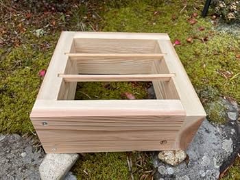 Amazon.co.jp: 日本みつばち用 飼育箱 簡単 重箱式巣箱 待ち箱 養蜂