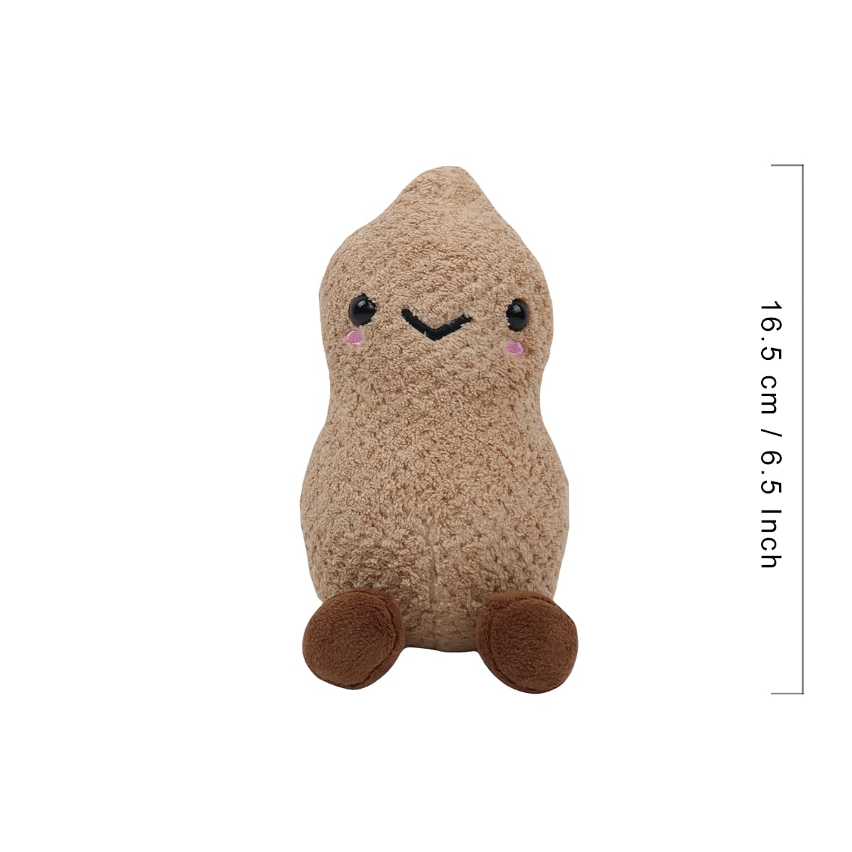 Amazon.com: Dupuci 6.5inch Peanut Plush Toy Soft Stuffed Doll