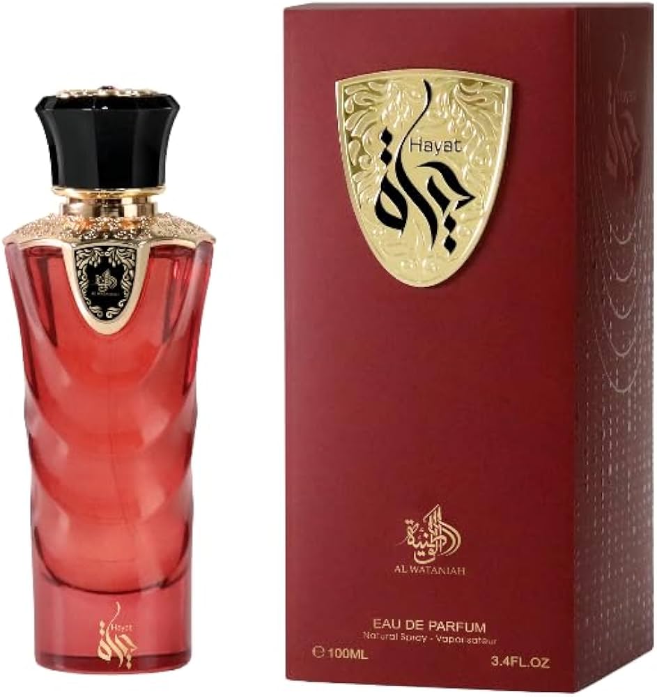 Amazon.com : Al Wataniah Perfume, Hayat|Unisex, 3.4 Fl Oz (Pack of