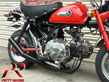 Amazon | モンキー ゴリラ PRETTYショート管 黒 マフラー