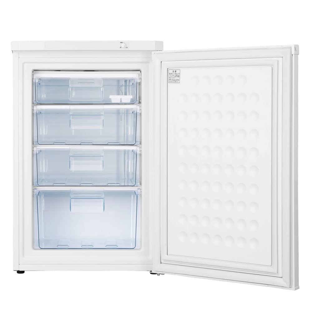 Amazon | アイリスオーヤマ 冷凍庫85L KUSD-9A-W ホワイト | アイリス