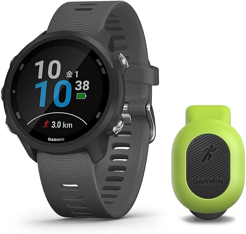 Amazon | GARMIN(ガーミン) ForeAthlete 245 Black Slate ランニング