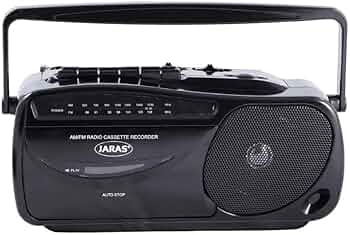 Amazon.com: Jaras® JJ-2618 Limited Edition Portable Boombox Tape
