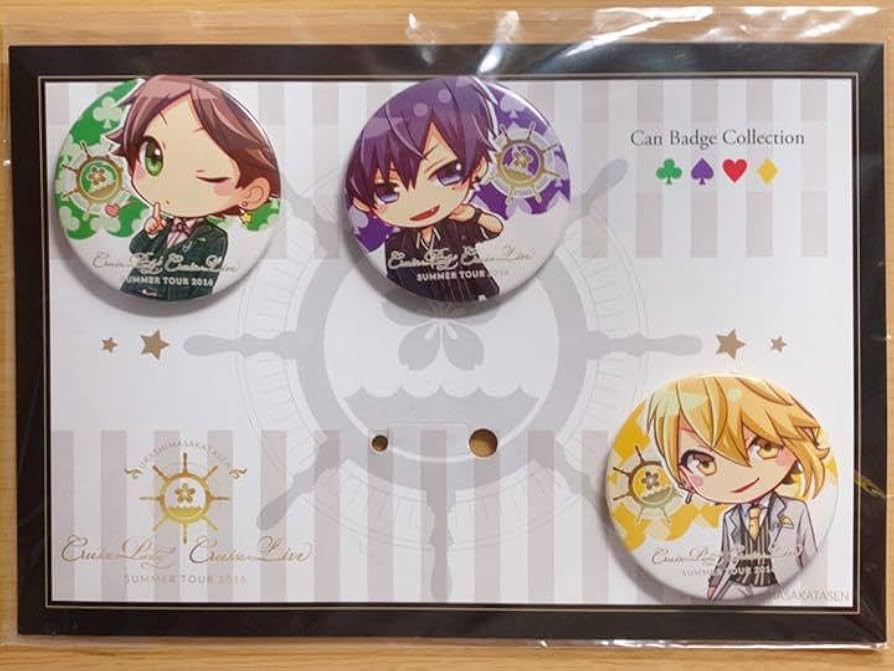 Amazon.co.jp: 浦島坂田船 夏ツアー2016 缶バッジセット : おもちゃ