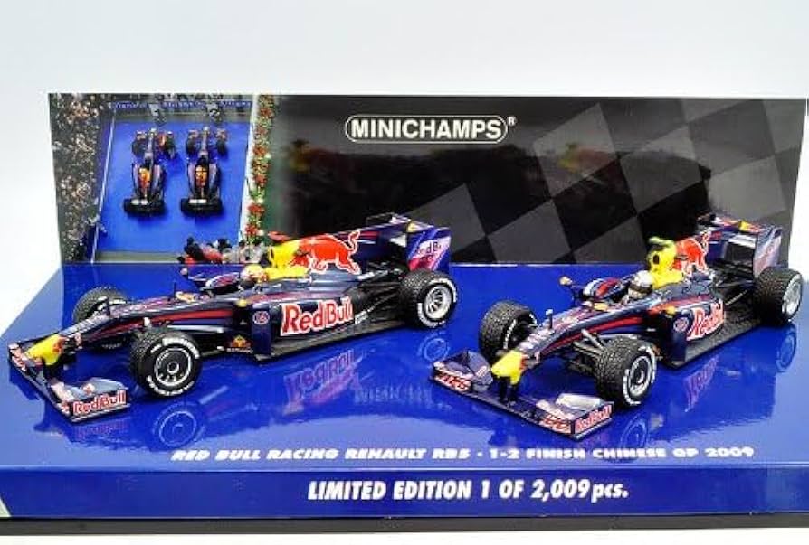 Amazon.co.jp: MINICHAMPS 1/43 Red Bull Racing RB5 Set of 2 1-2